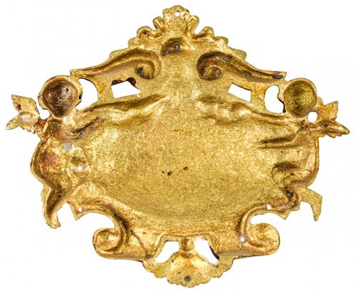 PLACA EN BRONCE DE MEDIADOS DEL S.XX