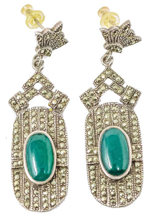 PENDIENTES LARGOS ESTILO ART DECO
