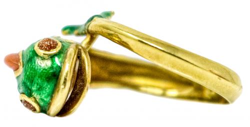 ANILLO PEZ CON ESMALTES