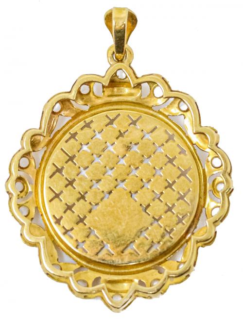 MEDALLA DEVOCIONARIO AÑOS 50