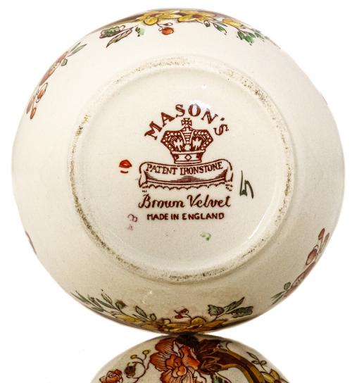 TÍBOR Y CAJITA DE PORCELANA INGLESA