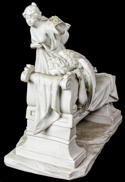 FIGURA EN PORCELANA BLANDA DE PRINCIPIOS DEL S.XX