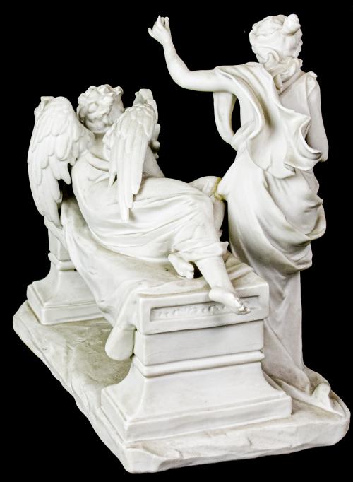 FIGURA EN PORCELANA BLANDA DE PRINCIPIOS DEL S.XX