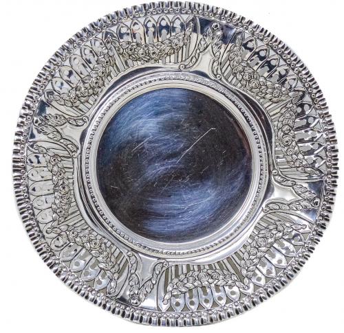 PLATO DECORATIVOS EN PLATA DEL PRIMER TERCIO DEL S.XX