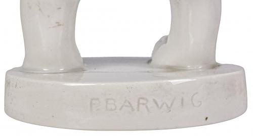FIGURA DE PORCELANA BLANCA "OSO"