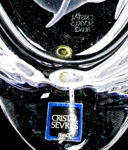 CENICERO DE CRISTAL SEVRÈS DE LOS AÑOS 70