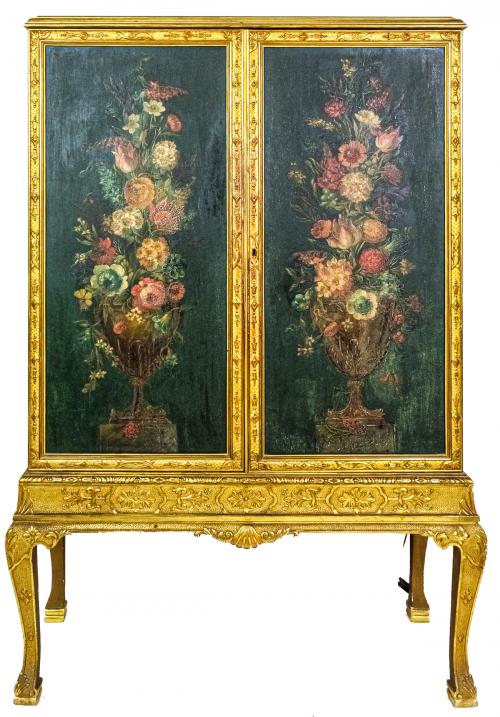 MUEBLE BAR DE MEDIADOS DE SIGLO XX