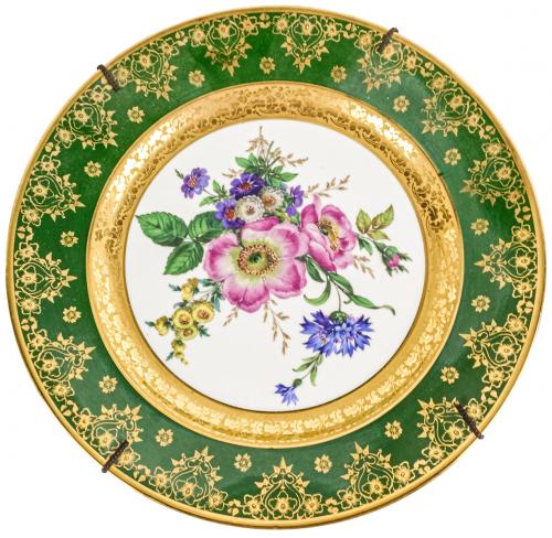PLATO DECORATIVO DE PORCELANA LIMOGES