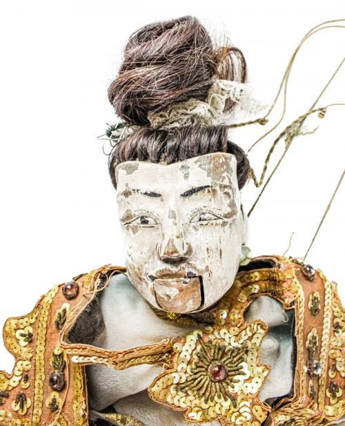MARIONETA JAPONESA CIRCA 1900