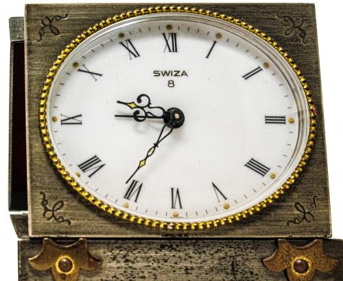 DOS RELOJES DESPERTADOR SUIZOS DEL ÚLTIMO CUARTO DEL S.XX
