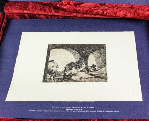 "DESASTRES DE LA GUERRA DE FRANCISCO DE GOYA"