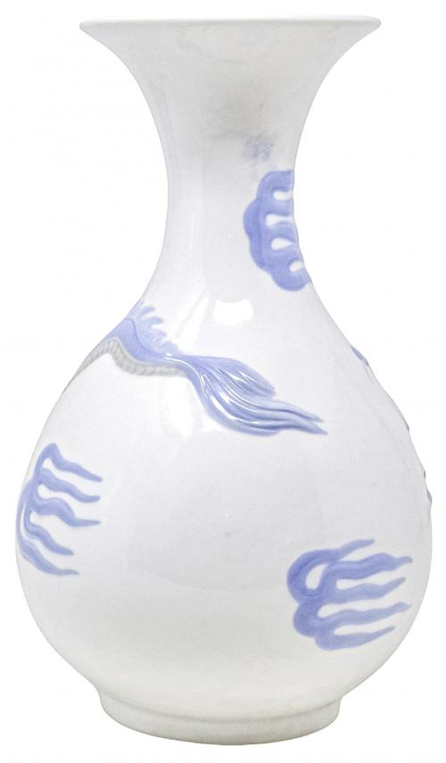 JARRÓN DE PORCELANA LLADRÓ DEL ÚLTIMO CUARTO DEL S.XX