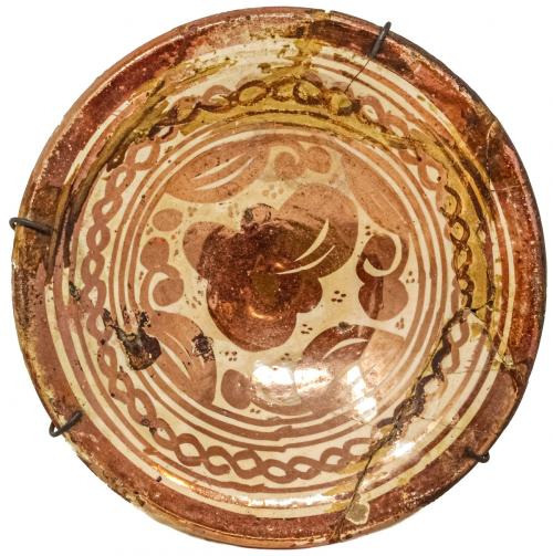 PLATO DE MANISES DEL S.XVIII