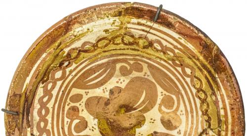 PLATO DE MANISES DEL S.XVIII