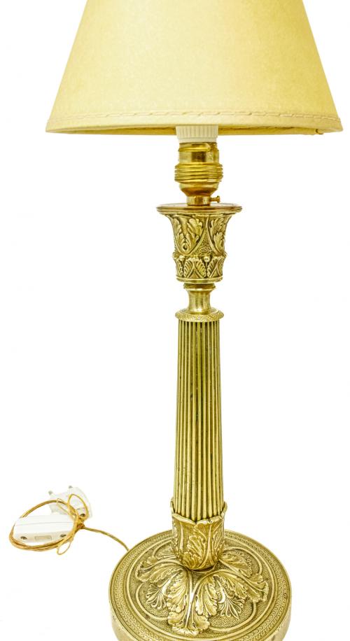 PAREJA DE LÁMPARAS EN BRONCE 
