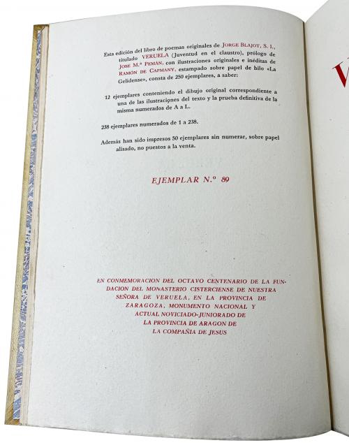 "VERUELA, JUVENTUD EN EL CLAUSTRO"