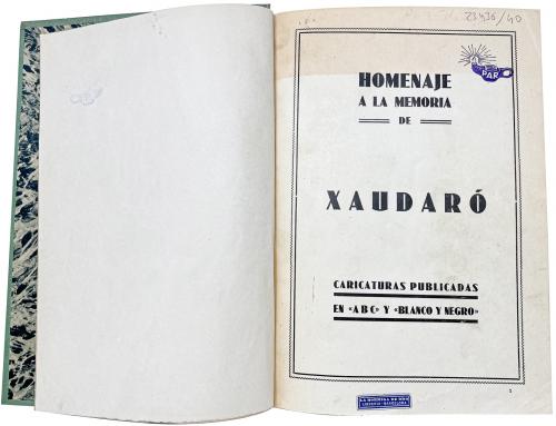 "HOMENAJE A XAURADÓ"