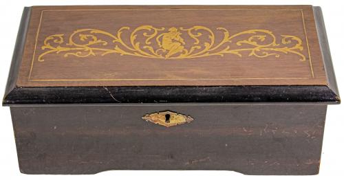 CAJA DE MÚSICA DEL ÚLTIMO CUARTO DE SIGLO XIX