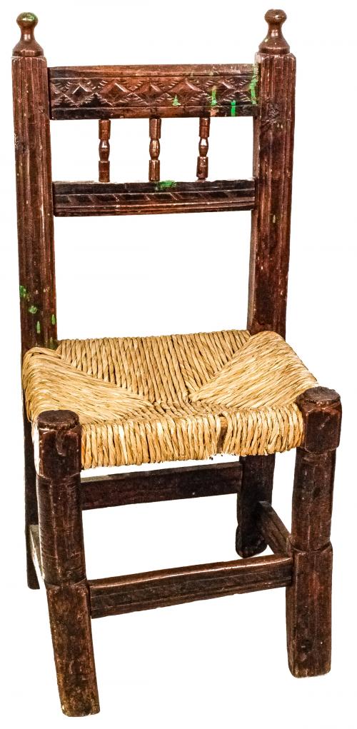 SILLA ARAGONESA DE FINALES DEL S.XIX