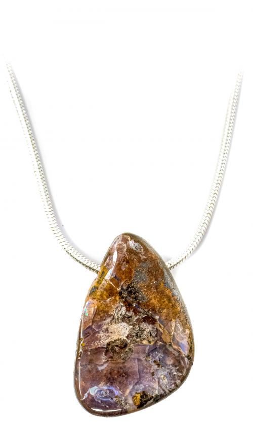 COLLAR CON OPALO BOULDER