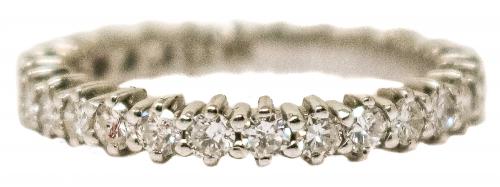 ANILLO ALIANZA CON BRILLANTES