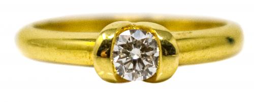 ANILLO SOLITARIO CON BRILLANTE