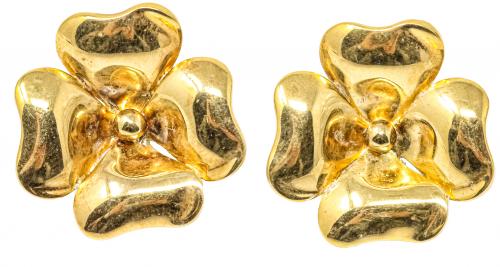 PENDIENTES FLOR EN PLATA