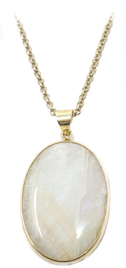 COLGANTE CON CADENA EN PLATA