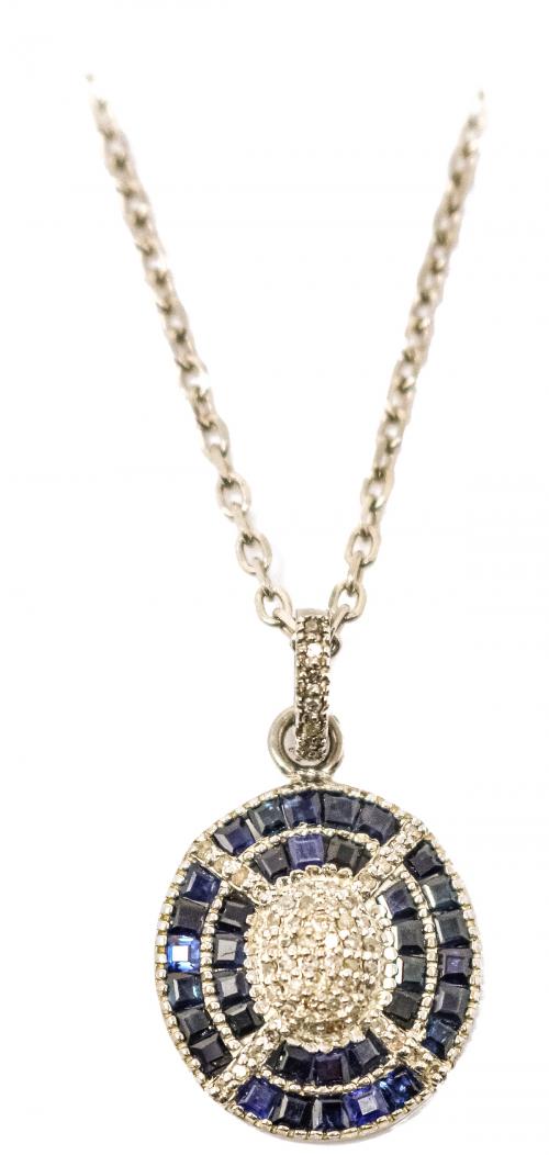 COLGANTE CON CADENA EN PLATA
