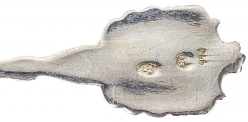 CONJUNTO DE SEIS CUACHARILLAS DE COLECCIÓN EN PLATA