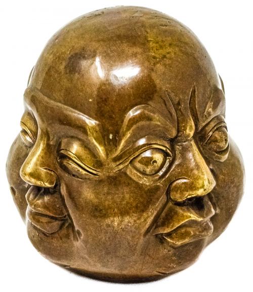 CABEZA DE BRAHAMA O BUDA DE LAS CUATRO CARAS