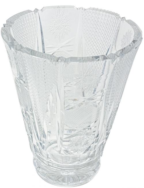 JARRÓN EN CRISTAL DEL ÚLTIMO CUARTO DEL S.XX