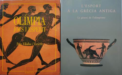 DOS LIBROS SOBRE DEPORTE EN LA ANTIGUA GRECIA. 