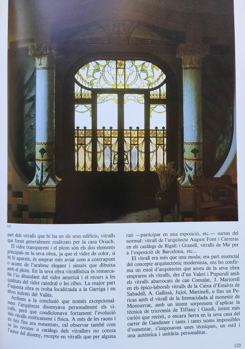 "ELS VITRALLERS DE LA BARCELONA MODERNISTA"