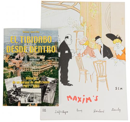 CARTEL Y LIBRO DEL TIBIDABO