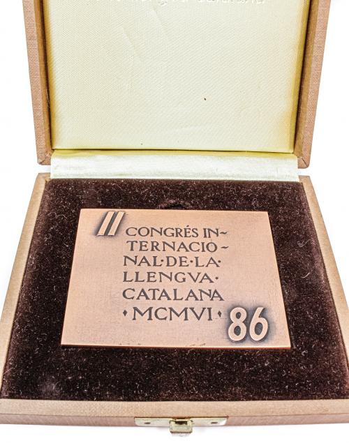 DOS MEDALLAS REALIZADAS POR JOSEP MARIA SUBIRACHS