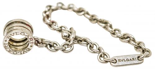 LLAVERO DE PLATA BVLGARI ZERO
