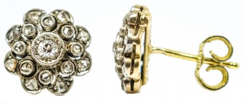 ADEREZO CON DIAMANTES DE PPS. DEL S.XX