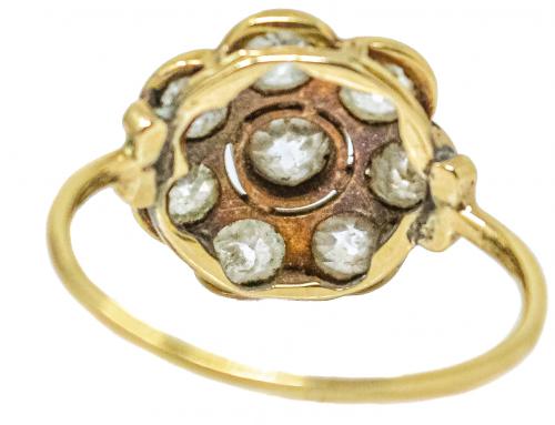 ADEREZO CON DIAMANTES DE PPS. DEL S.XX