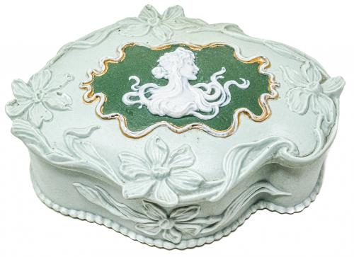 CAJA FRANCESA DE PORCELANA BISCUIT