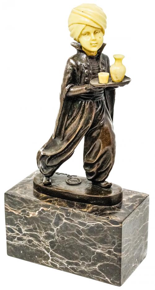 FIRGURA EN BRONCE FRANCÉS