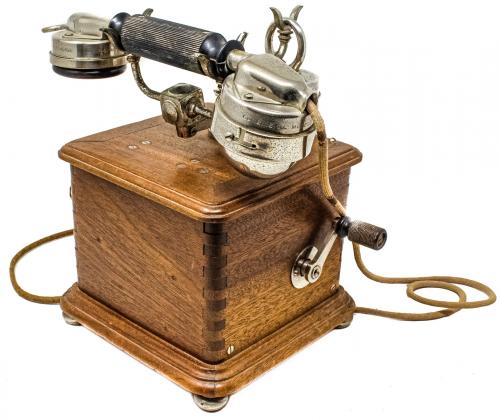 TELÉFONO FRANCÉS DE PRINCÍPIOS DE SIGLO XX