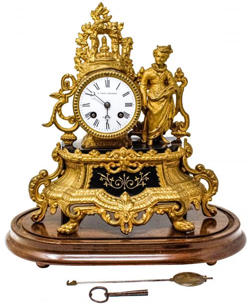 RELOJ DE SOBREMESA DE FINALES DEL S.XIX