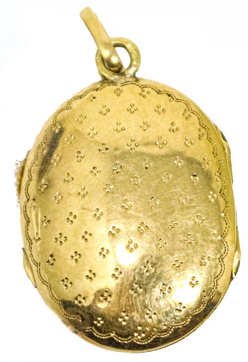 COLGANTE GUARDAPELOS DE FLES. S.XIX