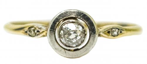 ANILLO SOLITARIO CON BRILLANTE