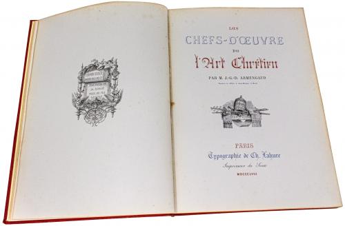 "CHEFS D'OEUVRE DE L'ART CRHETIEN"