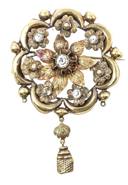 BROCHE ISABELINO DE FINALES DEL S.XIX