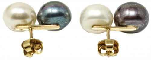 PENDIENTES TU Y YO CON PERLAS