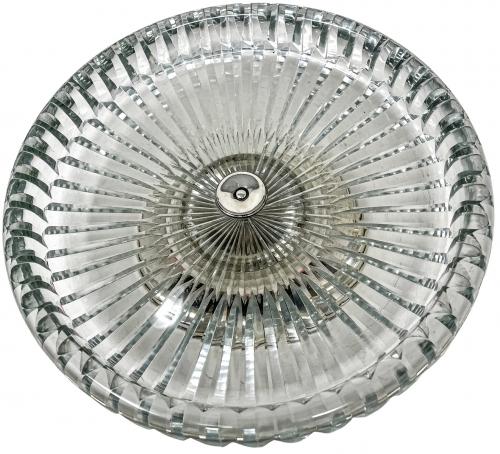 CENTRO DE MESA EN CRISTAL DE MEDIADOS DEL S.XX