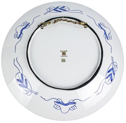 GRAN PLATO DE PORCELANA JAPONESA IMARI